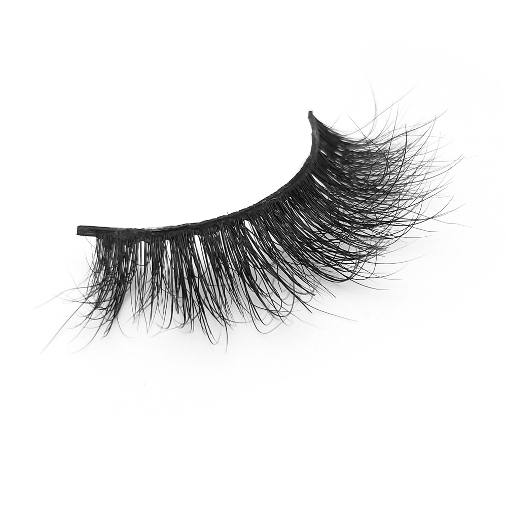 3D mink fur natural volume lashes manufacturer private label usa QJ10