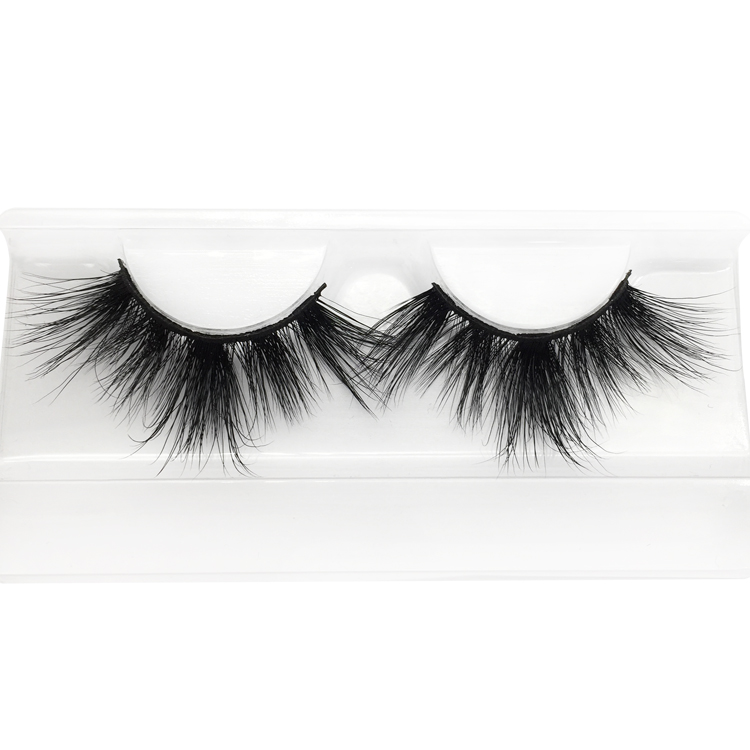 Wholesale 100% Real Siberian Mink Strip Lashes 3D Siberian Mink 25mm Lashes Vendor YY46