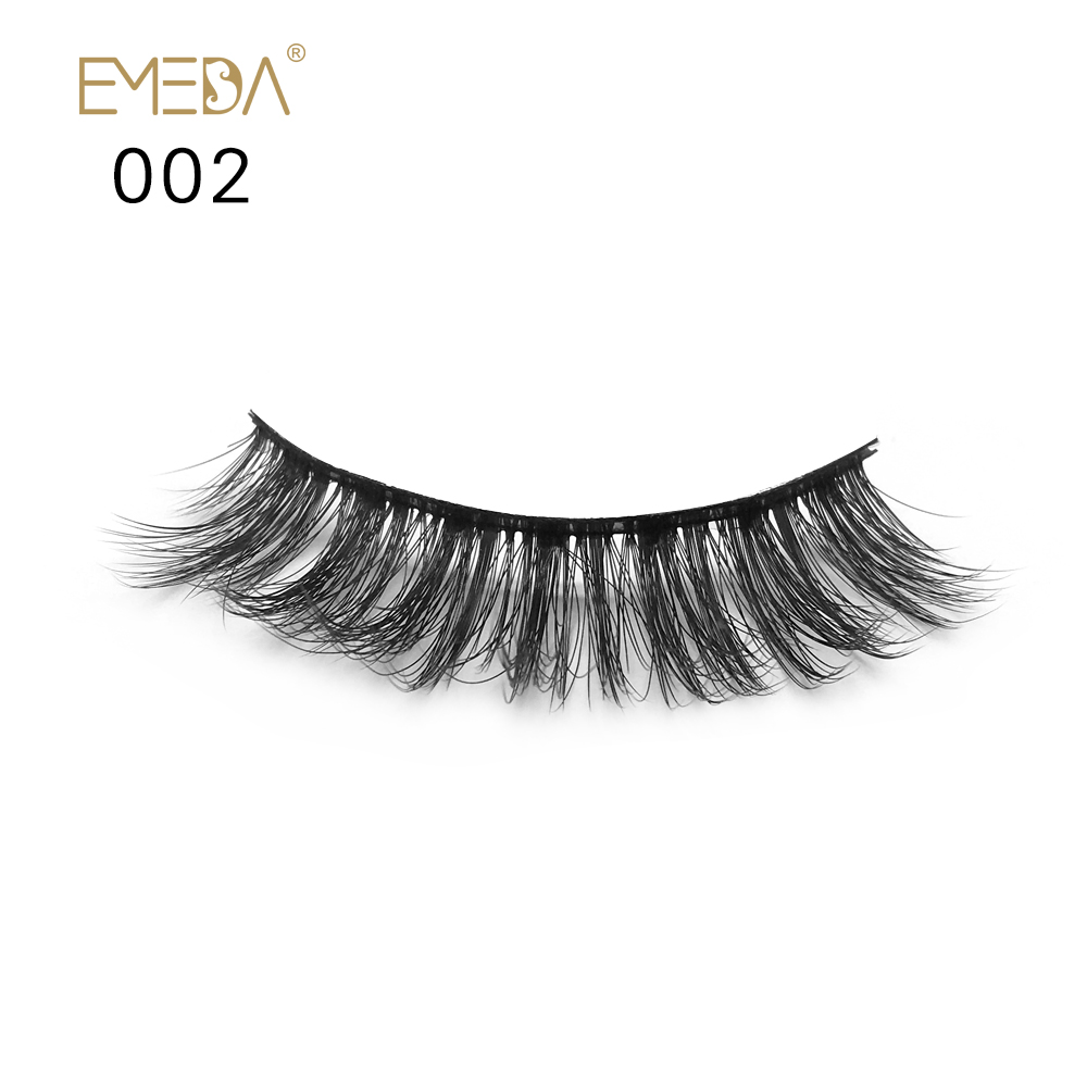 Fast Seller 3D Silk False Eyelashes  with Private Label/Package Silk Strip Lashes Vendor Free Samples Accepted YY22
