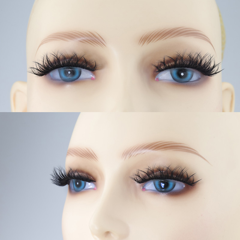 Wholesale new fashion 3D faux mink lashes XJ107