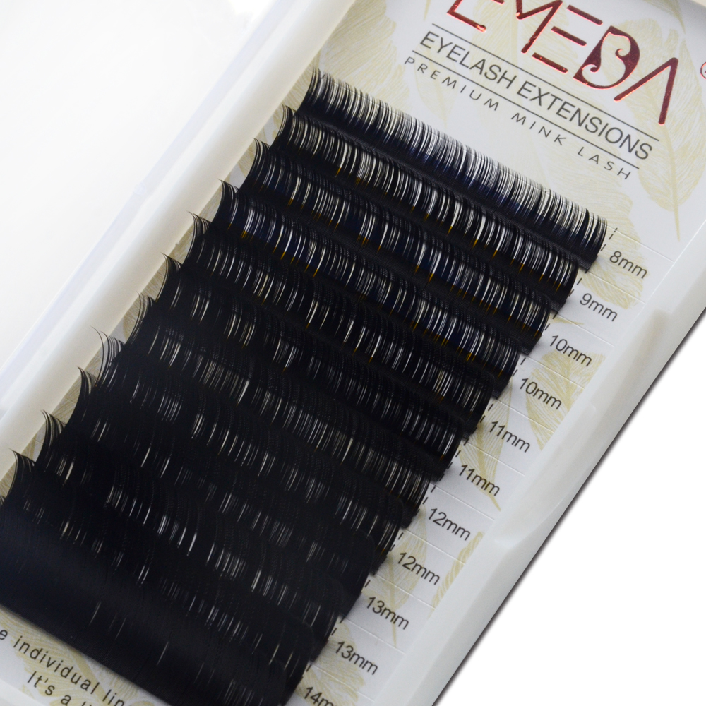 Free Samples for 0.07 0.05 0.03 Russian Volume Eyelash Extension in the UK and the US with Private Label YY80